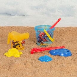Spider-Man|Conjunto de brinquedos de praia Spider-Man 18 x 16 x 18 cm (12 Unidades)