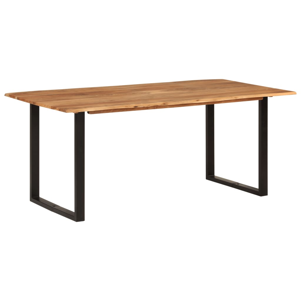 vidaXL Mesa de jantar 180x90x76 cm madeira de acácia maciça