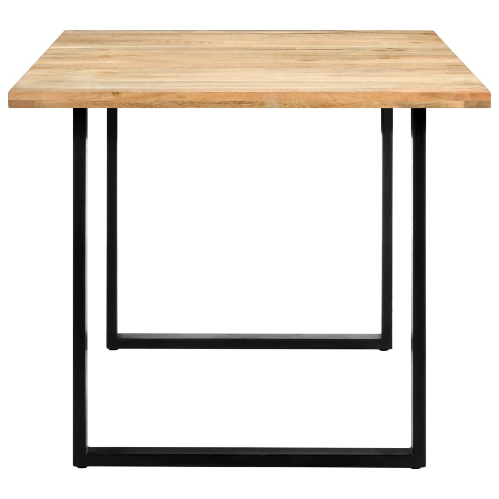 vidaXL Mesa de jantar 180x90x76 cm madeira de mangueira maciça