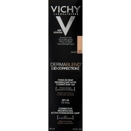 Vichy|Base de Maquilhagem Fluida Vichy Dermablend 3D Correction 30 ml Spf 25 Nº 35 Sand