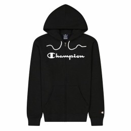 Polar com Capuz Homem Champion Hooded Full Zip Preto