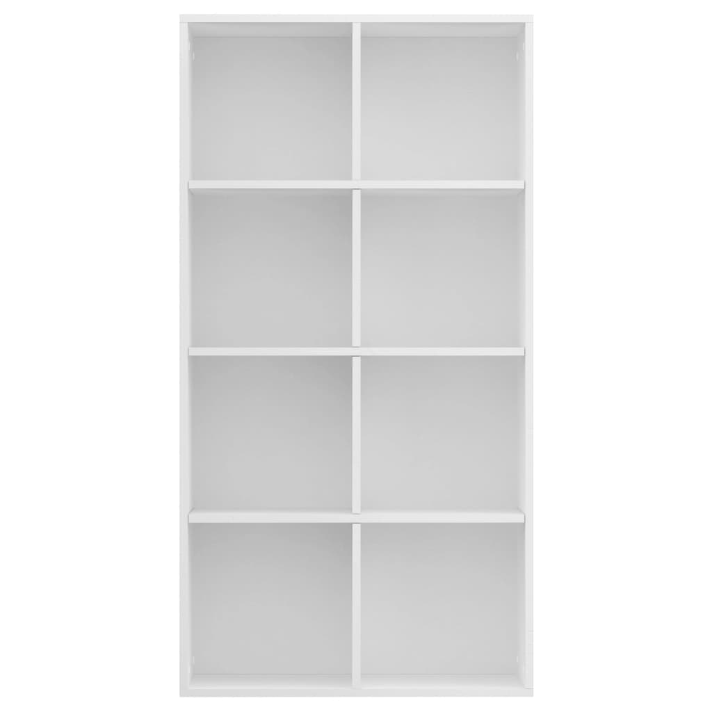 vidaXL Estante/aparador 66x30x130 cm contraplacado branco