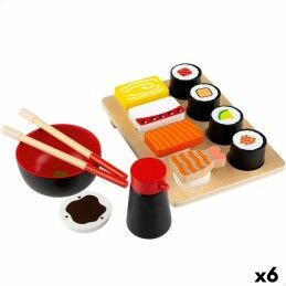 Moltó|Cozinha de Brincar Moltó 21293 Madeira Vermelho (10 pcs)