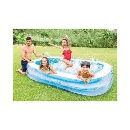 Intex|Piscina Insuflável Intex 56483 770 L (262 x 175 x 56 cm) Azul/Branco 262 x 175 x 56 cm