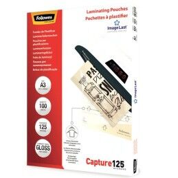 Fellowes|Laminating Pouches Fellowes 100 Peças Transparente A3 (5 Unidades)
