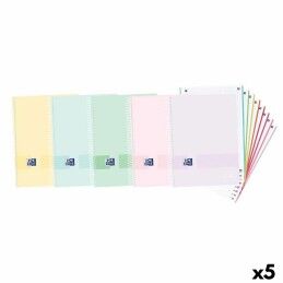 Oxford|Caderno Oxford European Book Multicolor A4 5 Peças 120 Folhas