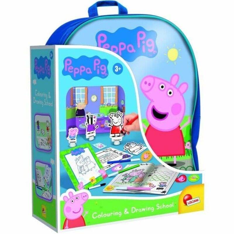 Lisciani Giochi|Caixa de Atividades para Colorir Lisciani Giochi Peppa Pig Mochila Lisciani Giochi|Caixa de Atividades para Colorir Lisciani Giochi Peppa Pig Mochila