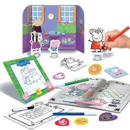 Lisciani Giochi|Caixa de Atividades para Colorir Lisciani Giochi Peppa Pig Mochila