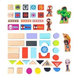 Spidey|Puzzle Infantil de Madeira Spidey Amazing Friends