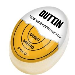 Quttin|Temporizador de Cozinha Quttin 5,5 x 4 x 3 cm Ovo (36 Unidades)