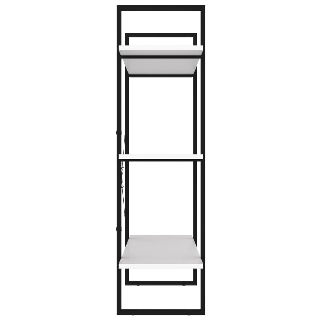 vidaXL Estante 100x30x105 cm contraplacado branco