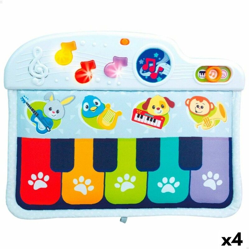 Winfun|Piano Interativo para Bebé Winfun 42 x 3 x 32 cm (4 Unidades)