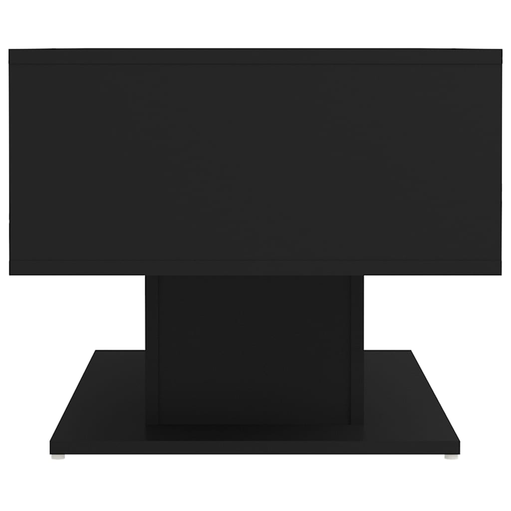 vidaXL Mesa de centro 103,5x50x44,5 cm contraplacado preto