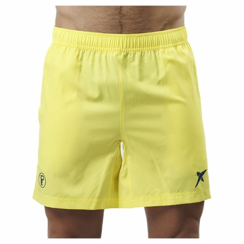 Calções de Desporto para Homem Drop Shot Bentor Amarelo