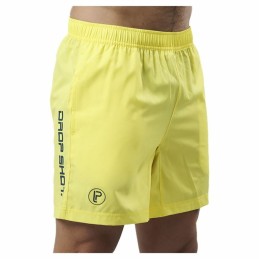 Calções de Desporto para Homem Drop Shot Bentor Amarelo