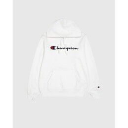 Champion|Polar com Capuz Homem Champion HOODED SWEATSHIRT 220253 WHT Branco