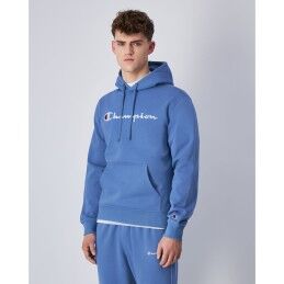 Champion|Polar com Capuz Homem Champion HOODED SWEATSHIRT 220253 CBU Azul