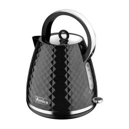 Amica|Chaleira Amica KF 3030 Preto Plástico 2200 W 1,7 L