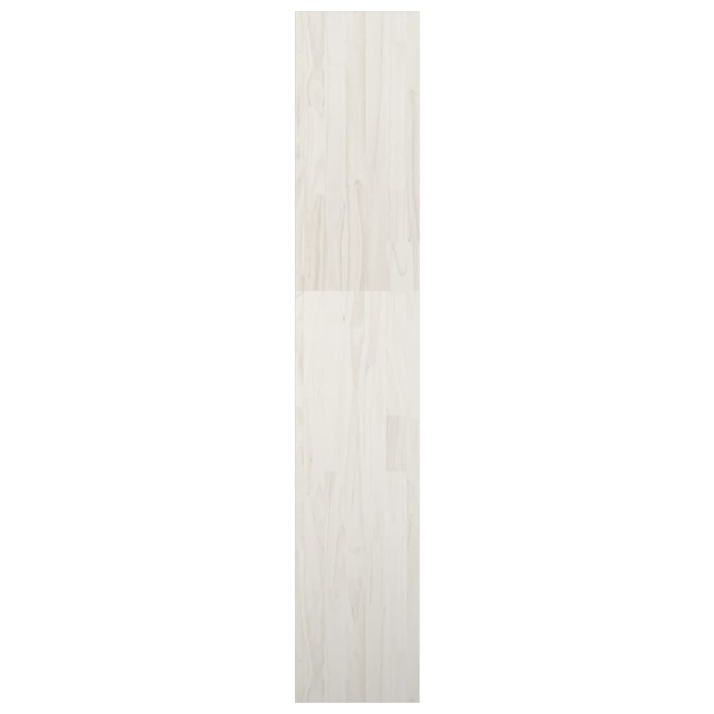 vidaXL Estante/divisória 40x30x167,5 cm pinho maciço branco