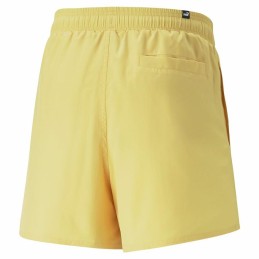 Calções de Desporto para Homem Puma Ess+ Logo Power Amarelo