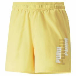 Calções de Desporto para Homem Puma Ess+ Logo Power Amarelo