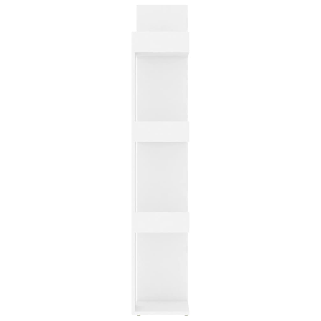 vidaXL Estante 86x25,5x140 cm contraplacado branco