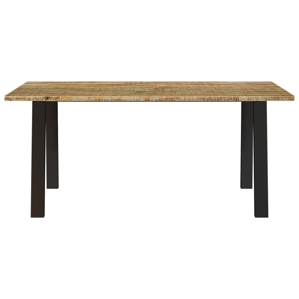 vidaXL Mesa de jantar 150x90x75 cm madeira de acácia maciça