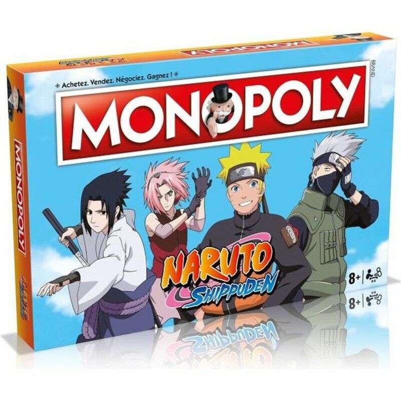 Winning Moves|Jogo de Mesa Winning Moves MONOPOLY Naruto (FR)