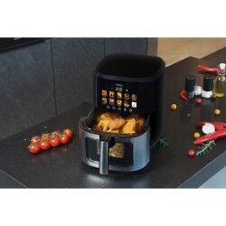 N'oveen|Fritadeira de Ar N'oveen AF770 Preto Prateado 1700 W 6,5 L