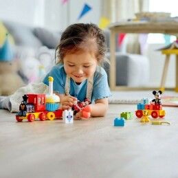 Lego|Playset Duplo Mickey and Minnie Birthday Train Lego 10941 Mickey and Minnie Birthday Train 36 cm