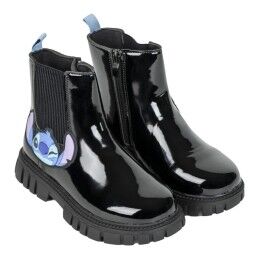 Stitch|Botas Infantis Casuais Stitch Preto