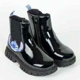 Stitch|Botas Infantis Casuais Stitch Preto