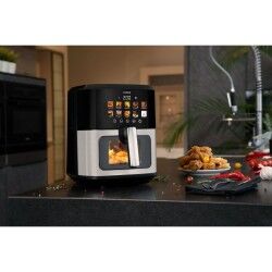 N'oveen|Fritadeira de Ar N'oveen AF770 Preto Prateado 1700 W 6,5 L