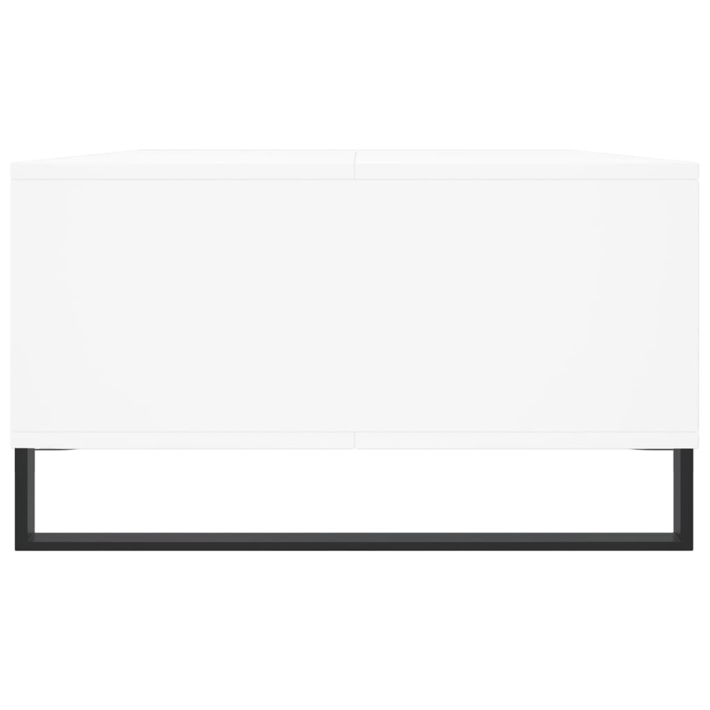 vidaXL Mesa de centro 104x60x35 cm derivados de madeira branco