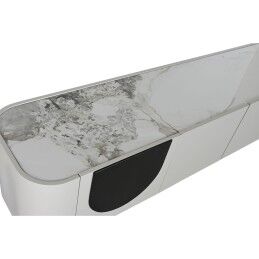 Home ESPRIT|Móvel de TV Home ESPRIT Branco Preto Bege 200 x 40 x 42 cm