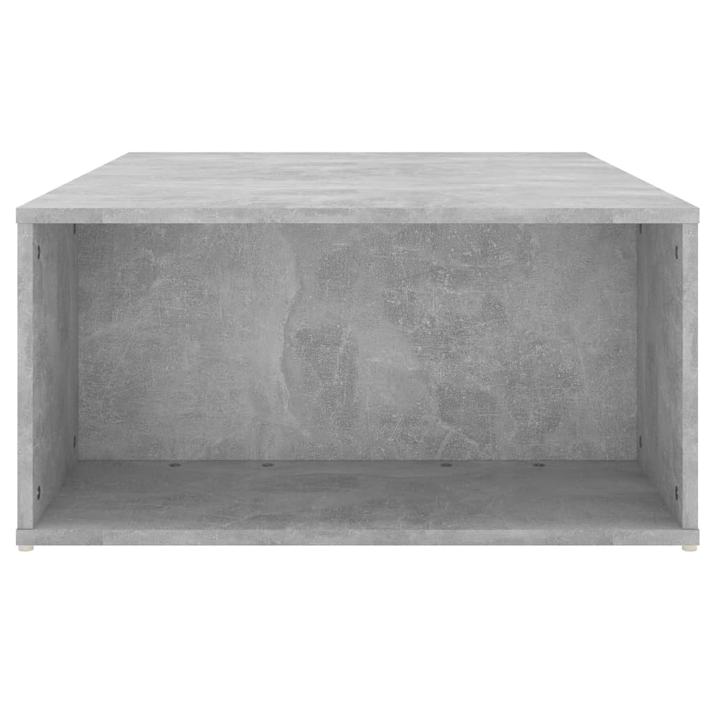 vidaXL Mesa de centro 90x67x33 cm contraplacado cinzento cimento