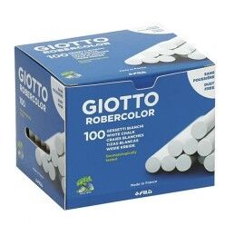 Giotto|Giz Giotto Robercolor Branco 16 Unidades 100 Peças