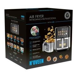 N'oveen|Fritadeira de Ar N'oveen AF770 Preto Prateado 1700 W 6,5 L