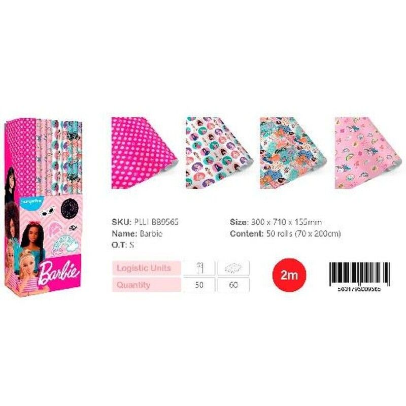 Europrice|Papel de Embrulho Europrice Multicolor Rolo (50 Unidades) Europrice|Papel de Embrulho Europrice Multicolor Rolo (50 Unidades)