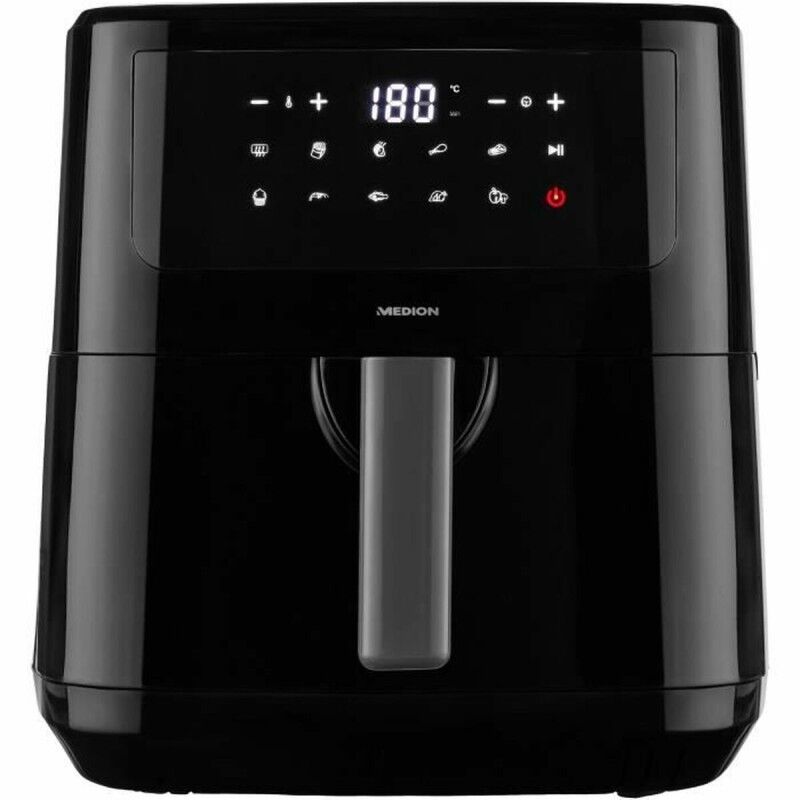 Medion|Fritadeira de Ar Medion MD11750 Preto 2150 W 6,8 L Medion|Fritadeira de Ar Medion MD11750 Preto 2150 W 6,8 L