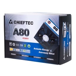 Fonte de Alimentação Chieftec CTG-650C 650 W 130 W RoHS CE 80 PLUS FCC Modular ATX