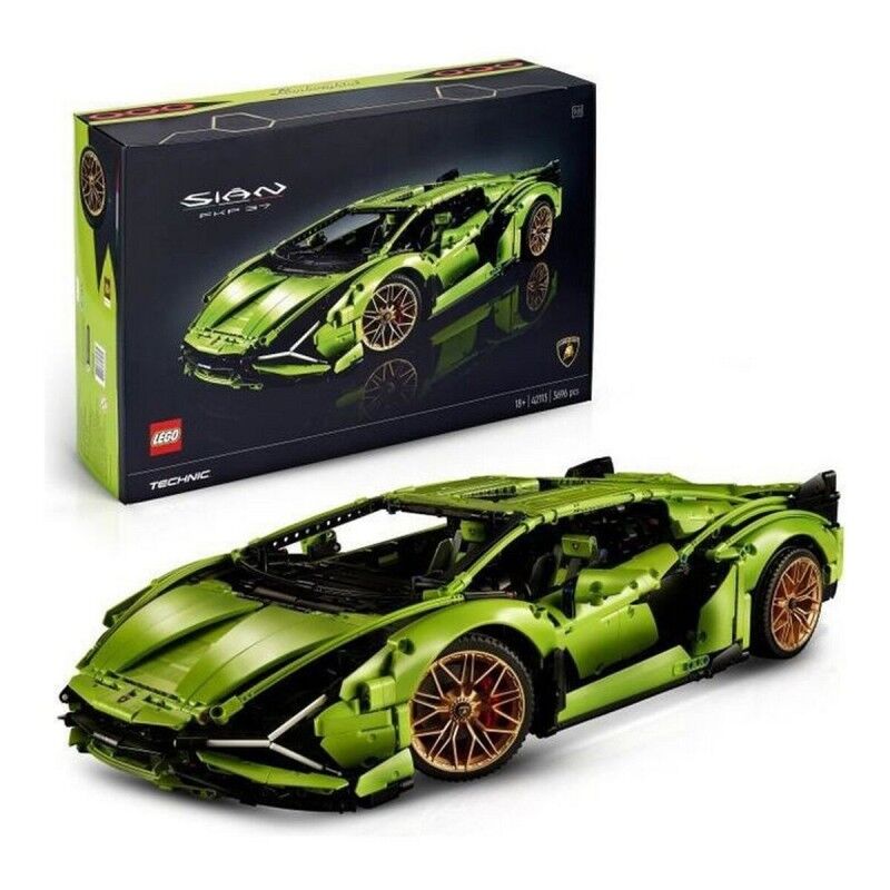 Lego|Jogo de Construção   Lego Lamborghini Sián FKP 37         Multicolor