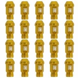 OMP|Set Porcas OMP 7075 Amarelo 20 uds M14 x 1,25