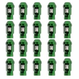 OMP|Set Porcas OMP 7075 Verde 20 uds M14 x 1,25