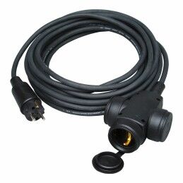 Acar|Cabo alongador Acar M02047 Preto 20 m