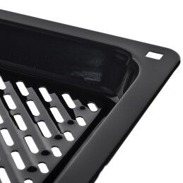 BOSCH|Molde para o Forno BOSCH HEZ629070 Antracite Metal (4,5 cm) (37,4 cm)