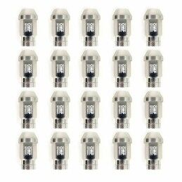 OMP|Set Porcas OMP 7075 Prata 20 uds M14 x 1,25