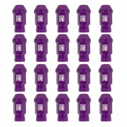OMP|Set Porcas OMP 7075 Violeta 20 uds M14 x 1,25