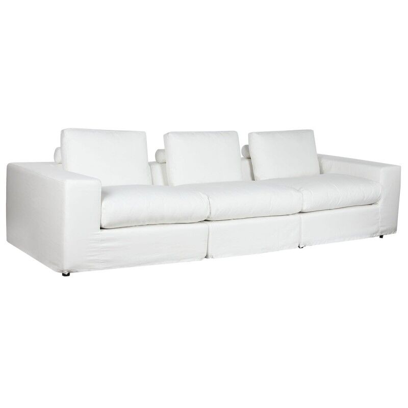 Home ESPRIT|Sofá Home ESPRIT Branco Moderno 286 x 95,5 x 57 cm Home ESPRIT|Sofá Home ESPRIT Branco Moderno 286 x 95,5 x 57 cm