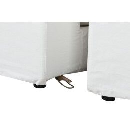 Home ESPRIT|Sofá Home ESPRIT Branco Moderno 286 x 95,5 x 57 cm